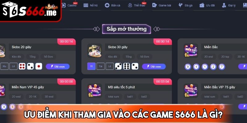 Game giải trí tại S666 mang đến trải nghiệm cực đỉnh cho người chơi